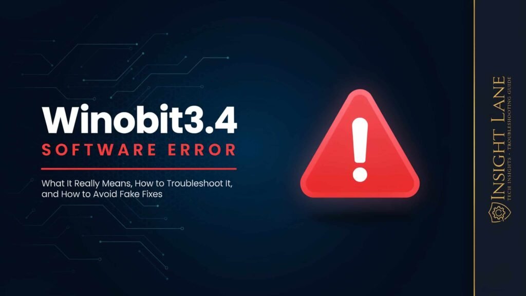 Winobit3.4 Software Error