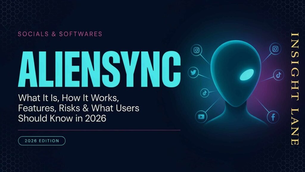 Socials and Softwares AlienSync
