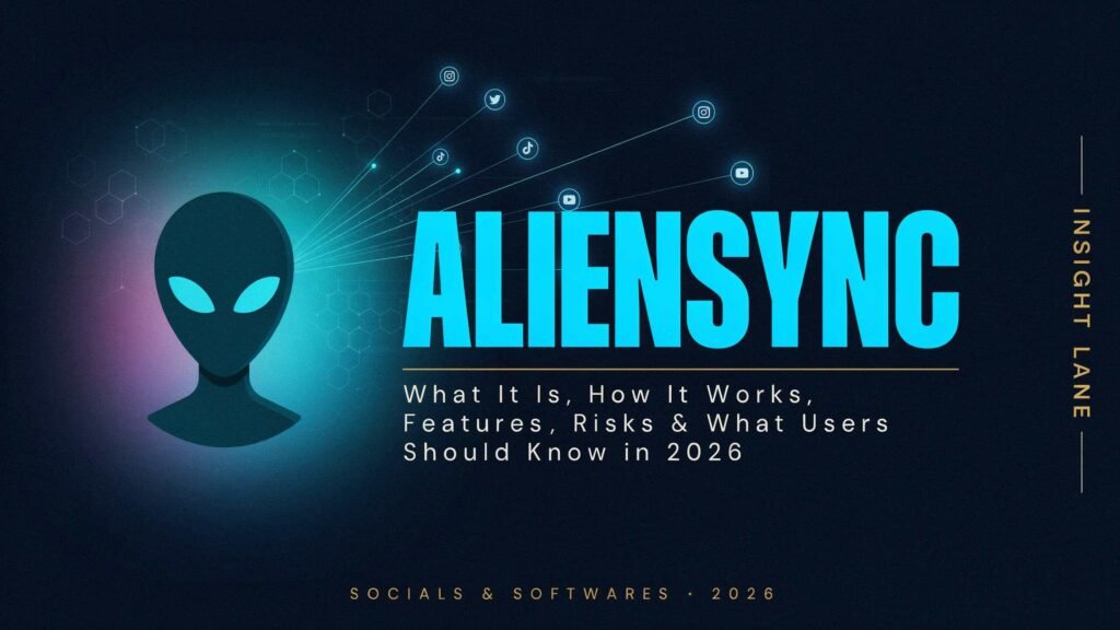 Socials and Softwares AlienSync
