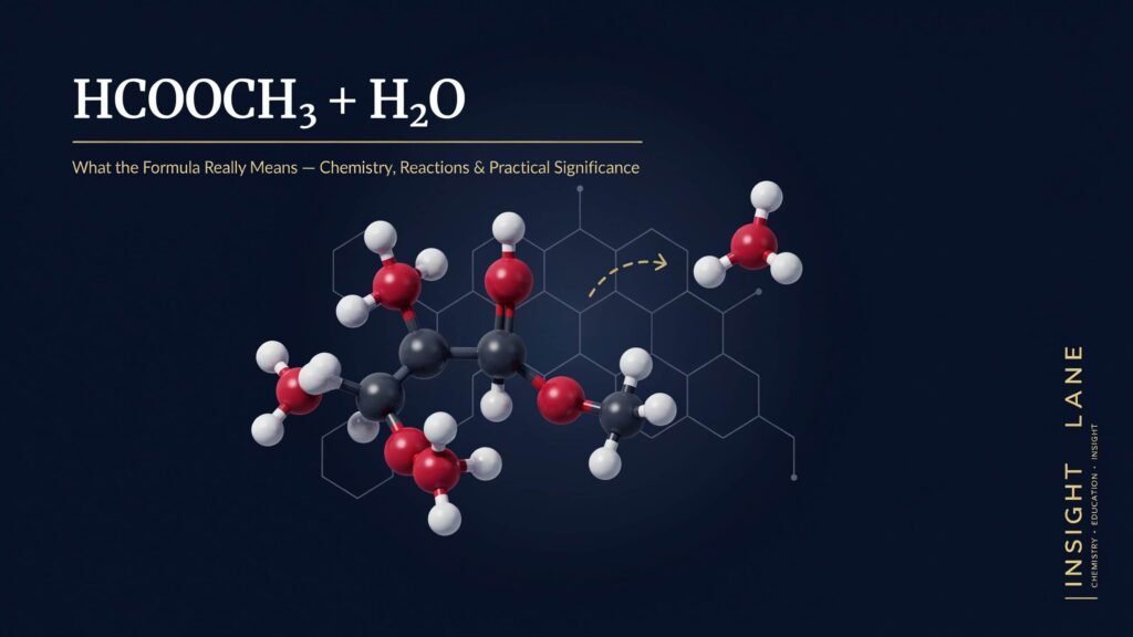 HCOOCH CH2 H2O