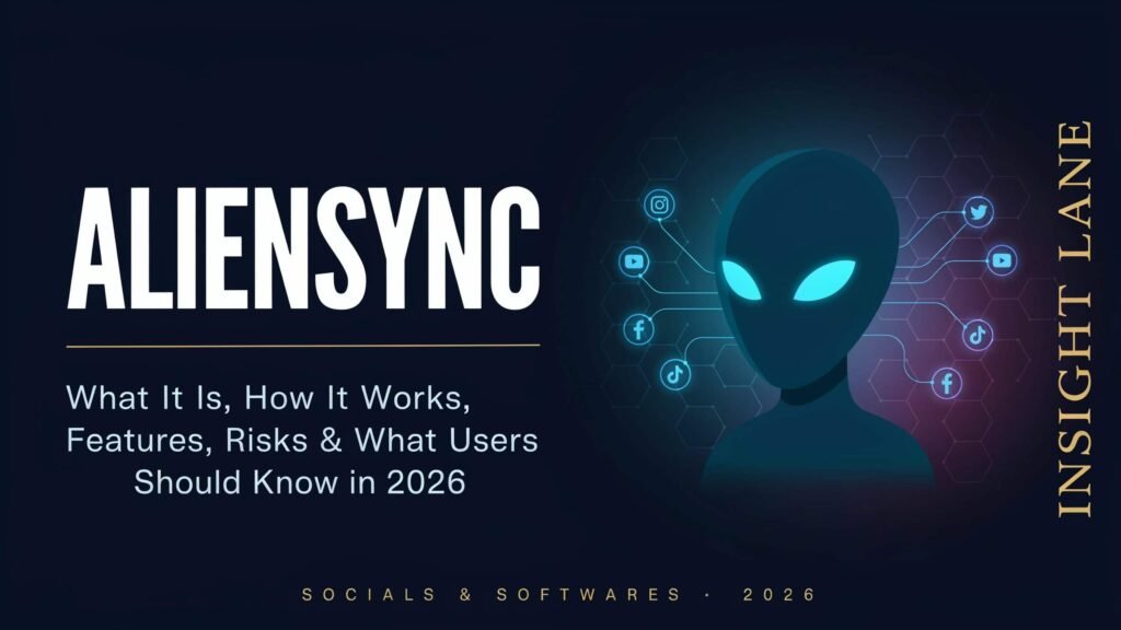 Socials and Softwares AlienSync